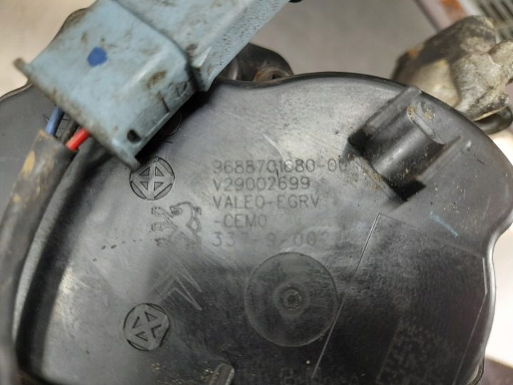 Citroen Peugeot 2.0 HDI клапан EGR радиатор EGR 9688701680, фото 5