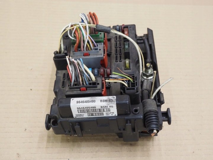 Модуль блок BSM Peugeot 206 207 307 Citroen C2 C3 9646405480, фото 4