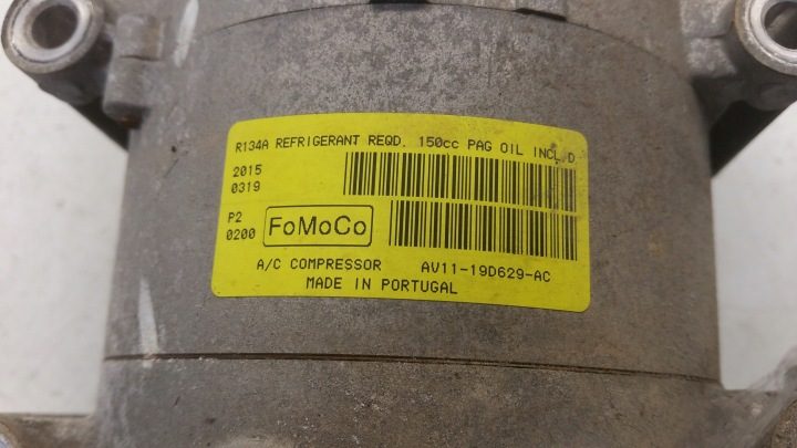 Компрессор кондиционера Ford Fiesta MK7, фото 4