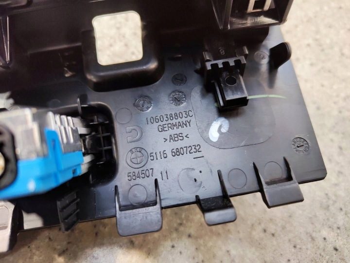 РАМКА ДЕКОР ПЕРЕДАЧ 6807232 РАЗЪЕМ USB BMW 3 G20 G21, фото 5