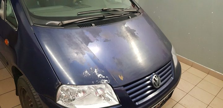 КАПОТ ДВИГАТЕЛЯ VW SHARAN ЦВЕТ LB5N 2000-10, фото 3