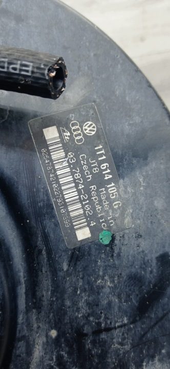 VW TOURAN 1 ВАКУУМНЫЙ УСИЛИТЕЛЬ ГЛАВНЫЙ ТОРМОЗНОЙ ЦИЛИНДР, фото 4