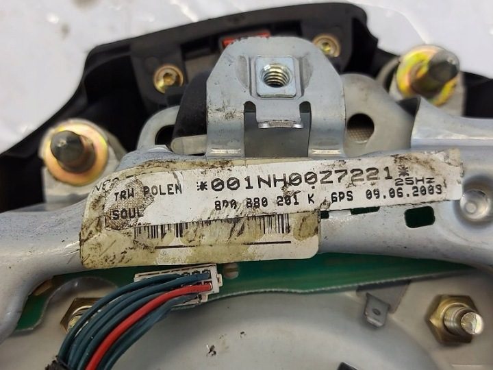 Подушка водителя Audi A4 B6 8P0880201D, фото 2