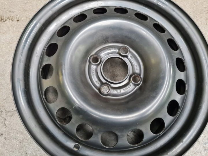 Штампованный диск Opel OE 6.0" x 15" 4x100 ET 49, фото 5