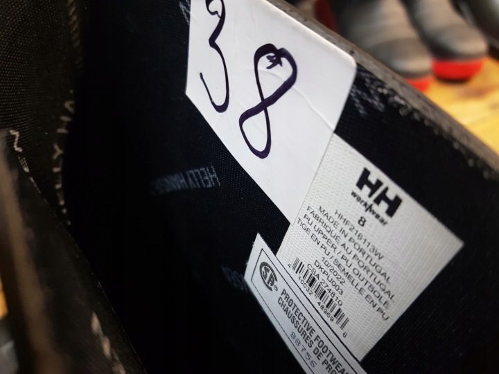 Резиновые сапоги рабочие HELLY HANSEN разм. 38 стелька 25,5 см, фото 8