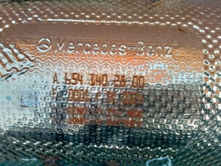 MERCEDES W222 A6541402800 DPF FAP AdBlue Фильтр Твердых частиц Катализатор, фото 2