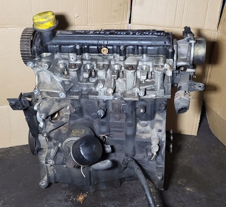 ДВИГАТЕЛЬ БЕЗ НАВЕСНОГО RENAULT MEGANE SCENIC II 2 03- 1,5 DCI K9K750, фото 1