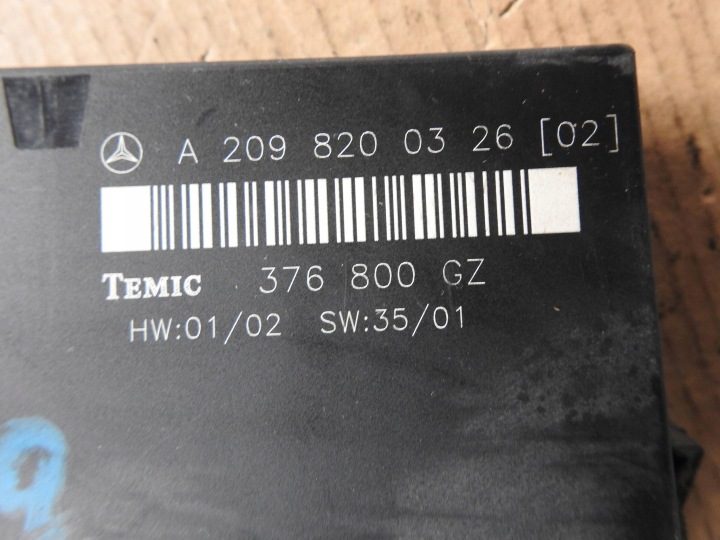 Блок комфорта Mercedes-Benz OE A2098200326, фото 2