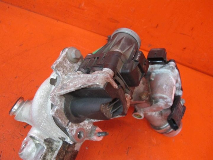 RENAULT CAPTUR I 1 1.5 DCI K9K628 CLIO IV 4 КЛАПАН ВЫХЛОПНЫХ ГАЗОВ EGR ДРОССЕЛЬНАЯ ЗАСЛОНКА, фото 3