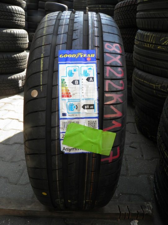 Шина летняя Goodyear Eagle F1 Asymmetric 3 225/55R17 101 Вт защита диска, усилитель (XL) J - Jaguar, фото 1