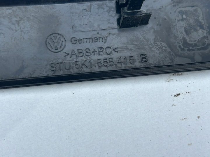 VW Golf VI молдинги декоры консоли салона, фото 5