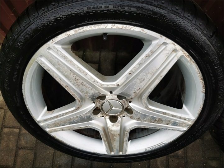 MERCEDES ML W164 W166 КОЛЕСА ДИСКИ AMG 9x21'' ET60 ШИНЫ ЛЕТО 7 мм 2023 г., фото 3