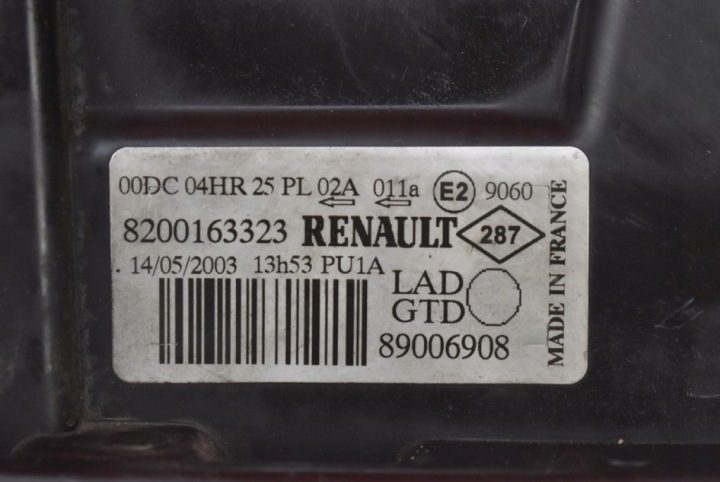 ФАРА ЛЕВАЯ ФАРА ПЕРЕДНЯЯ КСЕНОН EU 8200163323 RENAULT LAGUNA 2 II, фото 16