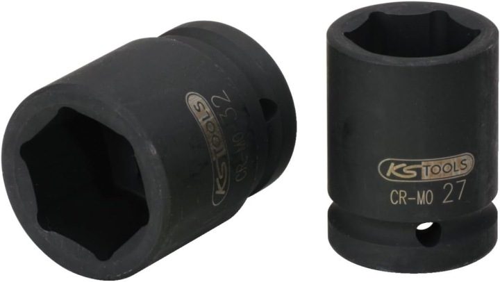 Ударный торцевой ключ KS Tools 3/4" sześciokątny 27 мм короткий, фото 1