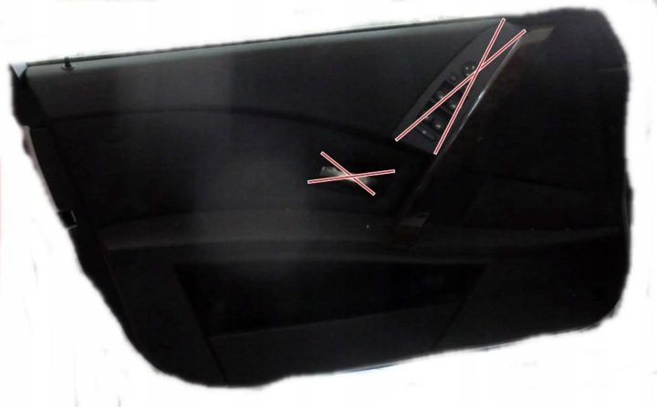 BMW 5 E60 E61 обшивка двери левая передняя, фото 1