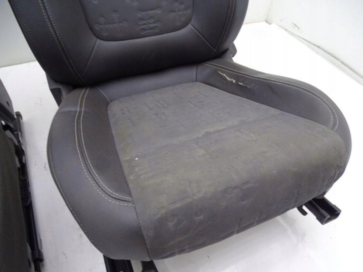 OPEL MERIVA B 10-17 СИДЕНЬЯ ПЕРЕДНИЕ ВОДИТЕЛЯ ПАССАЖИРА 2 ШТ. ПОЛУКОЖА ЕВРОПА, фото 4