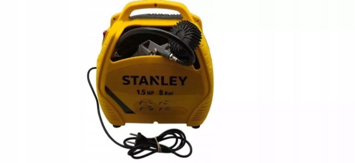 STANLEY КОМПРЕССОР БЕЗМАСЛЯНЫЙ AIR КОМПЛЕКТ + пистолет шланг, фото 1