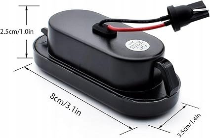 Поворотники LED AUTOXBERT для VW Ford Seat Skoda черные 2 шт., фото 5