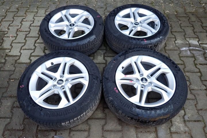 КОЛЕСА ДИСКИ ШИНЫ AUDI Q5 80A РЕСТАЙЛИНГ 225/60/18 CONTINENTAL ЛЕТО, фото 1