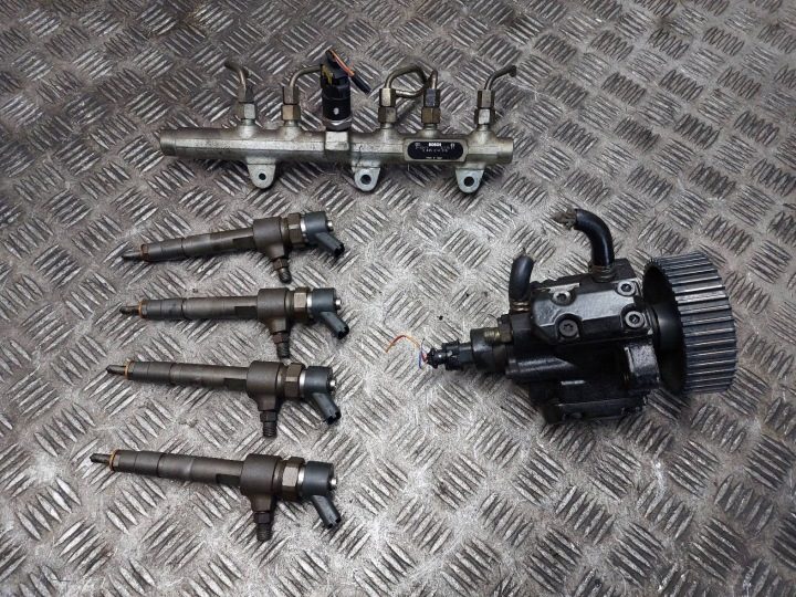 ТНВД + форсунки Fiat Stilo I 1.9 JTD 0445010007 0445110119, фото 1