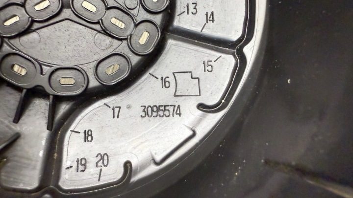 ЗАГЛУШКА ПОДУШКИ ВОДИТЕЛЯ MERCEDES W167 W205 W213 3095574 PAK20/14NIK, фото 4