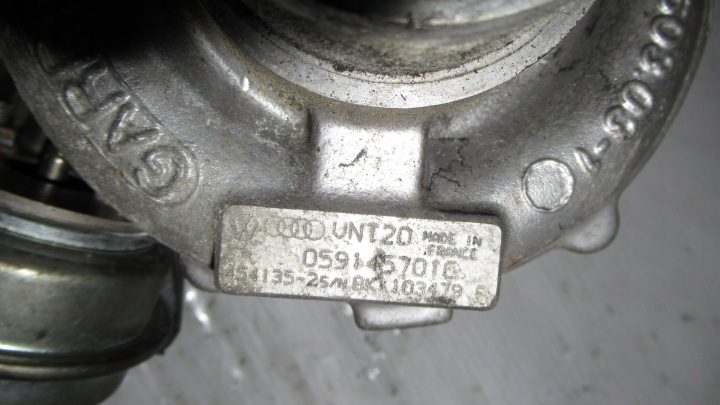 AUDI C6 C5 2.5 TDI ТУРБОКОМПРЕССОР 059145701C, фото 3