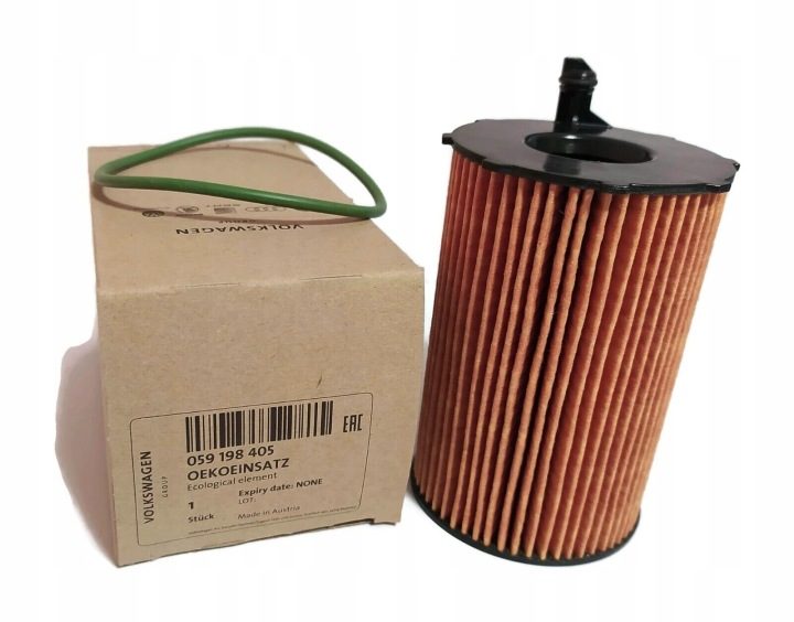 NEW Двигатель oil Filter 3.0 TDI VW AUDI ОРИГИНАЛЬНЫЙ 059198405 VAG OEM, фото 1