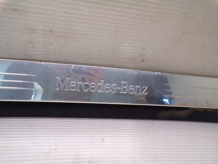 НАКЛАДКА ПОРОГА ДЕКОР ЛЕВЫЙ MERCEDES SL R 230, фото 2