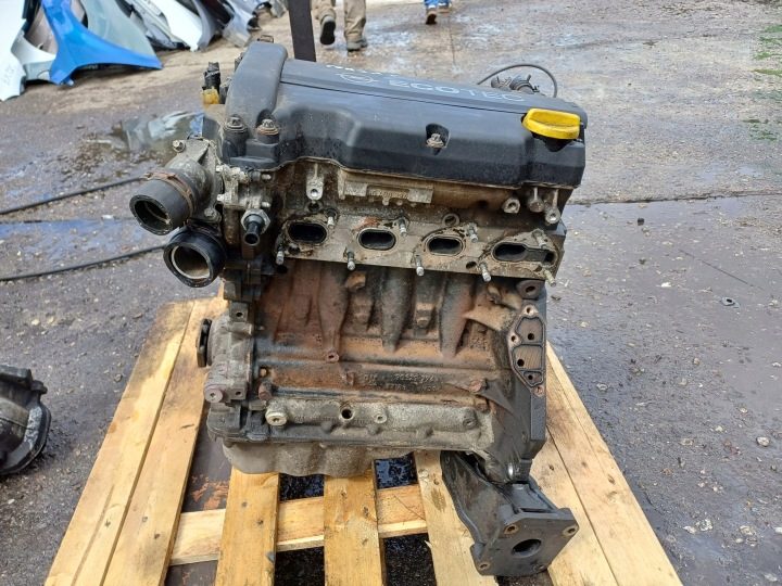 OPEL CORSA C 3D 1.2 00- ДВИГАТЕЛЬ БЕЗ НАВЕСНОГО Z12XE, фото 3