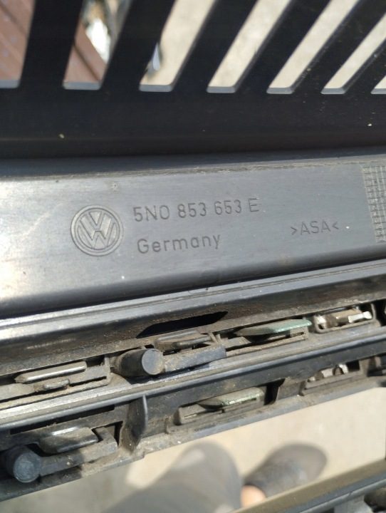 Решетка радиатора VW Tiguan I 1 РЕСТАЙЛИНГ 5N 5N0 2011-2016 5N0853653E, фото 9