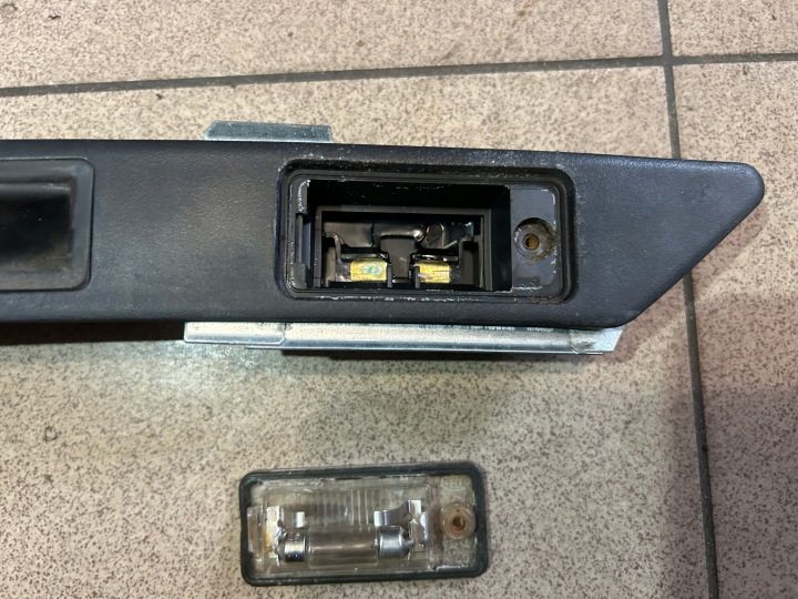 НАКЛАДКА РУЧКА КОНЦЕВИК ПОДСВЕТКА НОМЕРА AUDI A3 8P A4 B6 A4 B7, фото 6