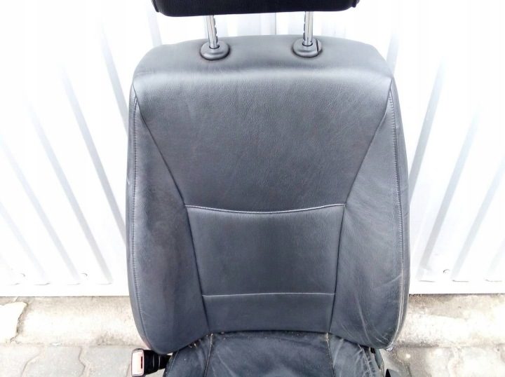 BMW 3 E90 E91 2008 Сиденье водителя Переднее сторона левая кожа, фото 4