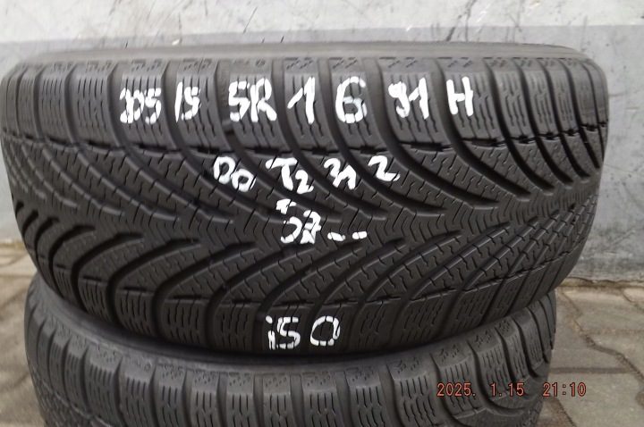 2× Шина зимняя BFGoodrich G-FORCE Winter 205/55R16 91 H сцепление на снегу (3PMSF), фото 4