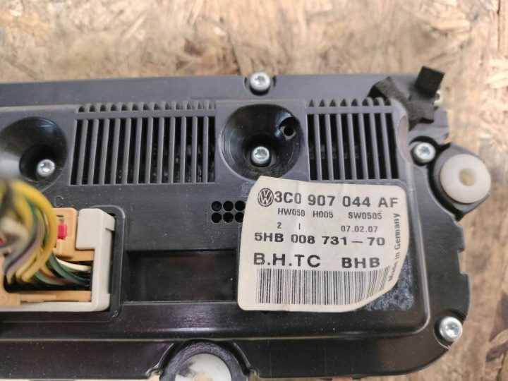 Блок управления климатом Volkswagen PASSAT B6 3c0907044af, фото 3