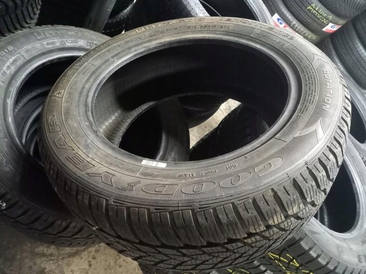 4× Шина зимняя Goodyear Ultra Grip Performance 2 215/55R16 97 В сцепление на снегу (3PMSF), усилитель (XL), фото 8
