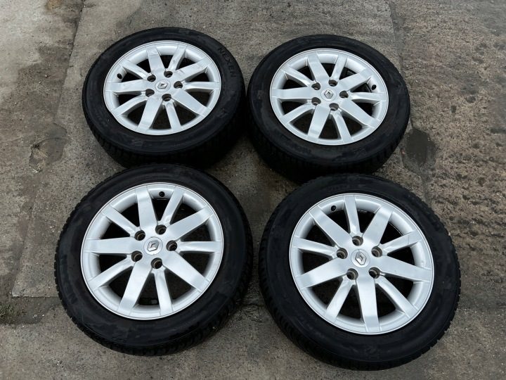 КОЛЕСА ДИСКИ ШИНЫ ВСЕСЕЗОННЫЕ RENAULT MEGANE III 205/55 R16, фото 1