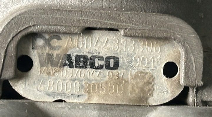 КЛАПАН ТОРМОЗА MERCEDES ACTROS MP4 A0044313306 WABCO 4800030500, фото 3