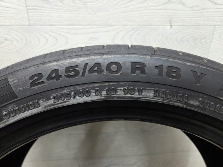Шина летняя Continental ContiSportContact 5 245/40R18 93 Y защита диска AO - Audi, фото 6