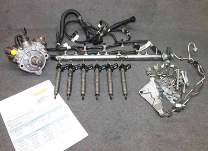 BMW F30 F10 F15 N57D30B 3.5D 313 л.с. СИСТЕМА ТОПЛИВНАЯ ФОРСУНКИ НАСОС РАСПЕЧАТКА, фото 1