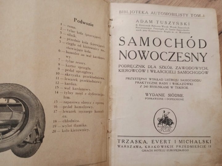 Автомобиль nowoczesny Wydawnictwa Komunikacyjne Adam Tuszyński 1953 год, фото 1