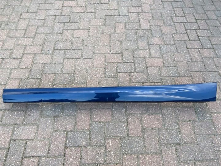 BMW E90 E91 РЕСТАЙЛИНГ НАКЛАДКА ПОРОГА ЛЕВАЯ 7202651, фото 1
