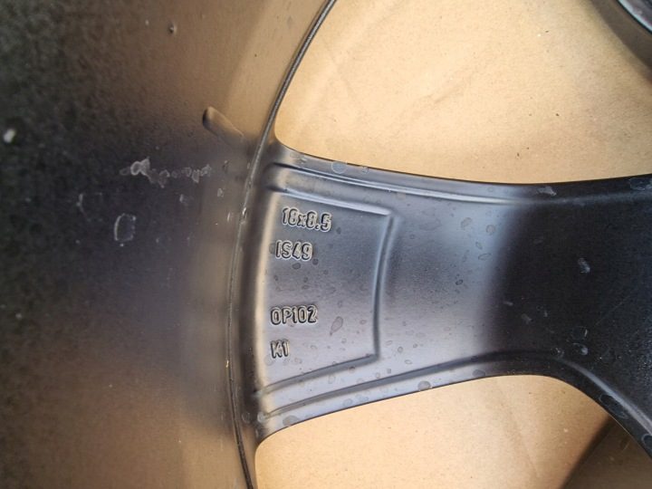 Литой диск Opel OE 8.5" x 18" 5x115, фото 4