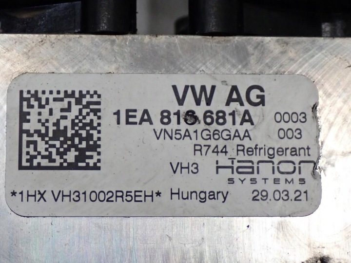 РАСШИРИТЕЛЬНЫЙ КЛАПАН КОНДИЦИОНЕРА 1EA816681A VW ID4 ID.4 GTX 21 г., фото 7