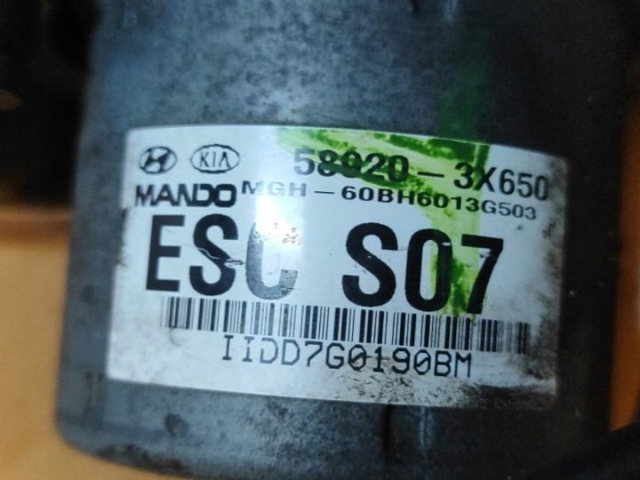 Блок управления ABS 58920-3X650 Hyundai ELANTRA MD 10-15, фото 5