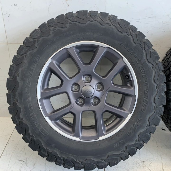 Колеса диски шины всесезонные LT255/70 R18 BFGoodrich JEEP WRANGLER JL 21 г., фото 4