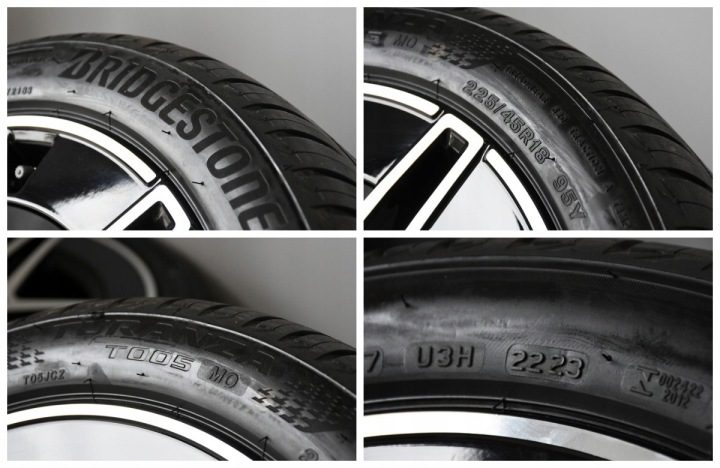 Диски Колеса 18 дюймов Mercedes C Класс W206 A206 Лето Bridgestone Bicolor ДЕМО, фото 12