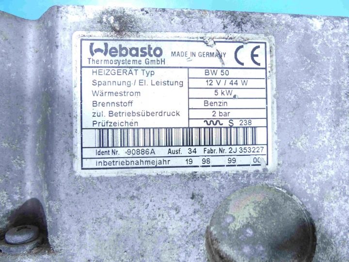 WEBASTO AUDI A3 8L 90886A, фото 7