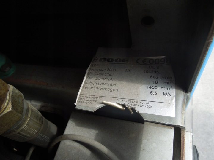 Компрессор śrubowy BOGE 55 кВт 7800Ltr/m, фото 4