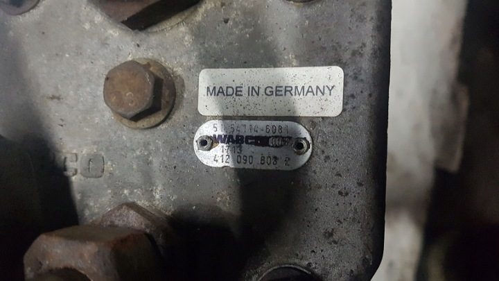 КОМПРЕССОР ВОЗДУХА MAN TGA D28, фото 4