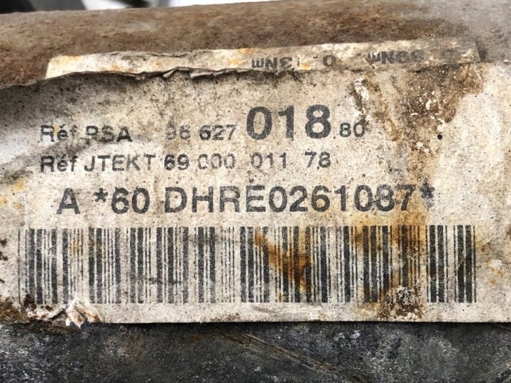 РУЛЕВАЯ РЕЙКА CITROEN C2 9662701880 1.1 60 л.с. Хэтчбек 03-17, фото 5